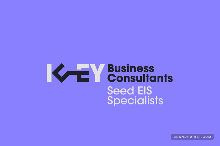 The Key Business Consultants logo lockup is designed to work with many different taglines, such as the 'Seed EIS Specialists'.