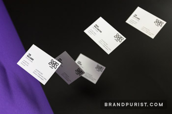 YR Store business cards featuring essential contact information and brand identity.