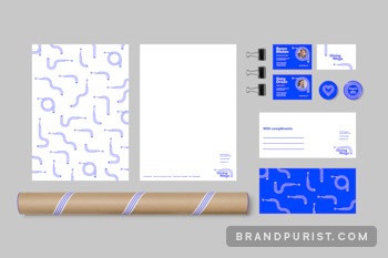 GivingWays stationery items such as letterhead, business cards, compliment slips and badges.