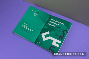 Cover pages of Key Business Consultants’ Seed Enterprise Investment Scheme brochure.