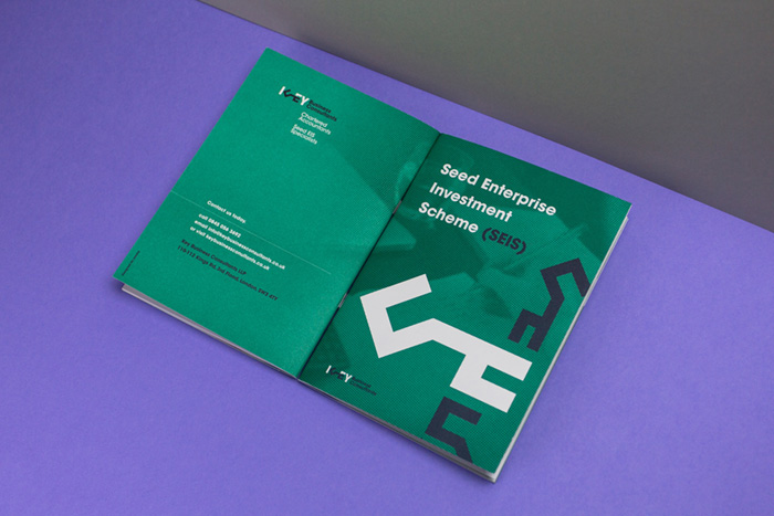 Cover pages of a Key Business Consultants brochure focused on the Seed Enterprise Investment Scheme.
