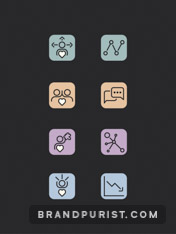 Icon designs for playfilled.