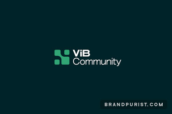 ViB Community logo on a dark green background.